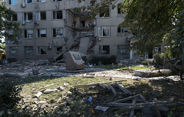 Zniszczenia w Mikołajowie, zdjęcie ilustracyjne