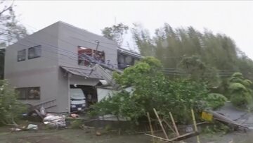 Zniszczenia w prefekturze Chiba