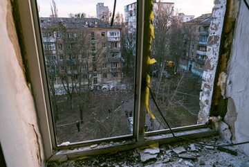 Zniszczenia w Ukrainie, zdjęcie ilustracyjne