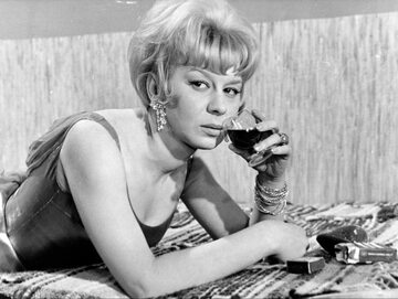 Zofia Kucówna w filmie „Przygoda noworoczna” z 1963 roku