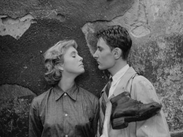 Zofia Marcinkowska i Henryk Boukołowski w filmie „Nikt nie woła” (1960)