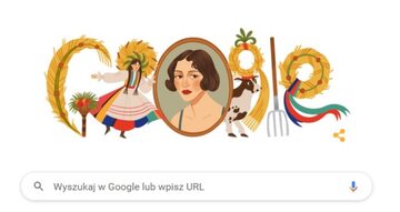 Zofia Stryjeńska upamiętniona w Google Doodle