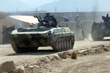 Żołnierze afgańskiej armii