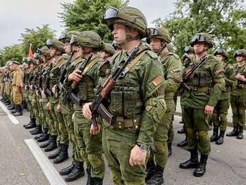 Żołnierze białoruscy. Zdjęcie poglądowe