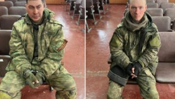 Żołnierze, którzy zgłosili się na ukraiński posterunek