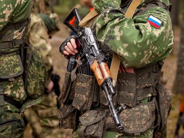 Żołnierze rosyjscy. Zdjęcie ilustracyjne