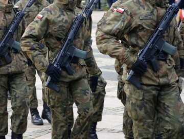 Żołnierze Wojsk Obrony Terytorialnej. Zdjęcie ilustracyjne