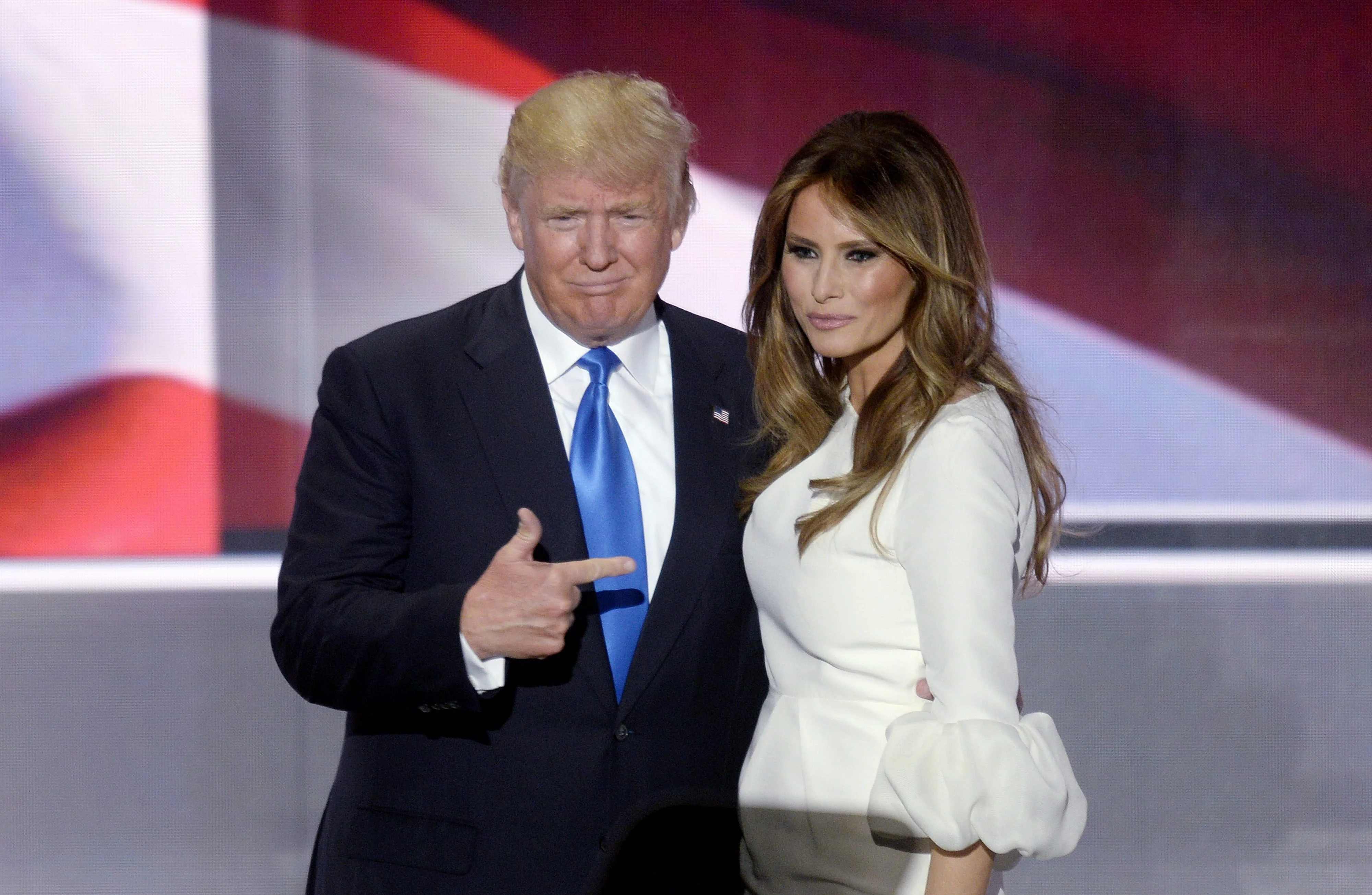 Melania i Donald Trump