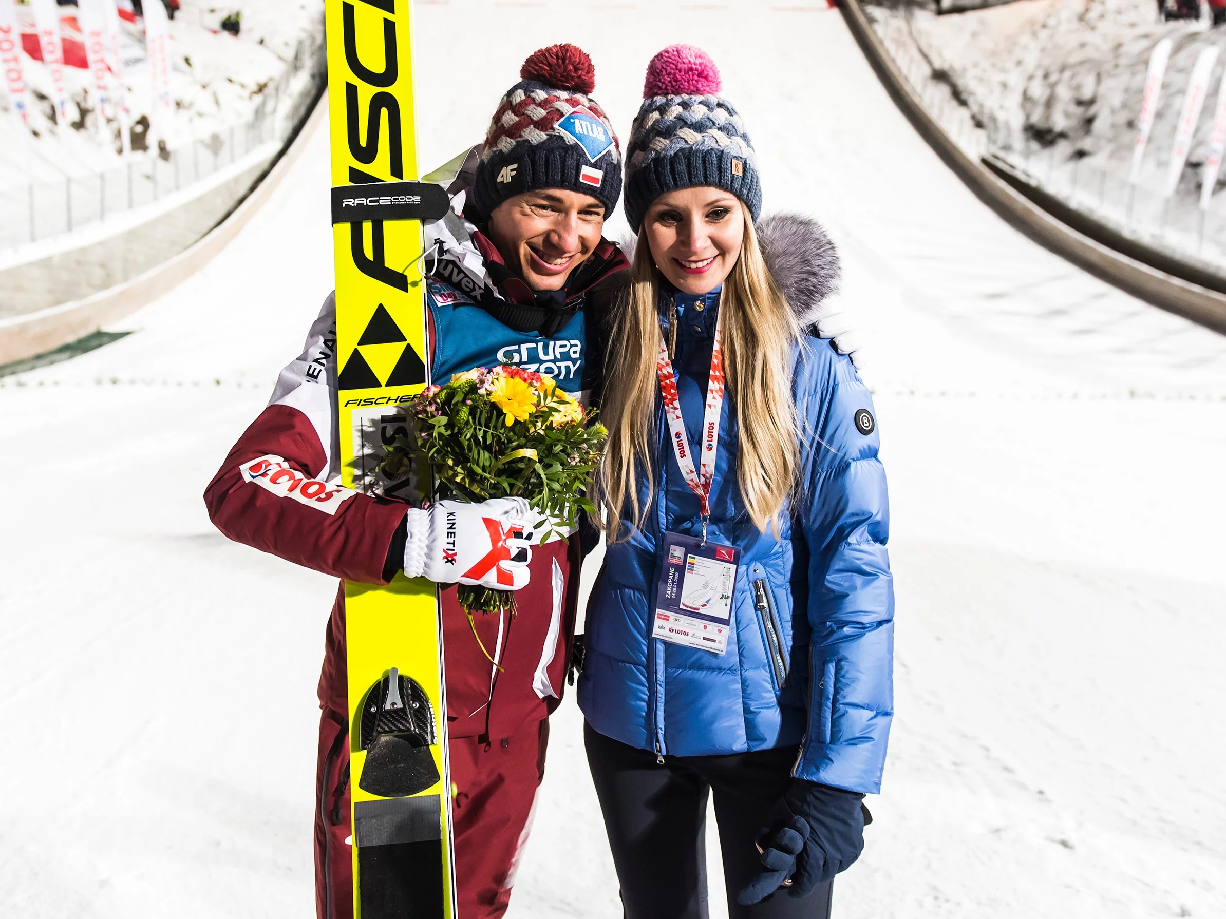 Ewa Bilan-Stoch i Kamil Stoch