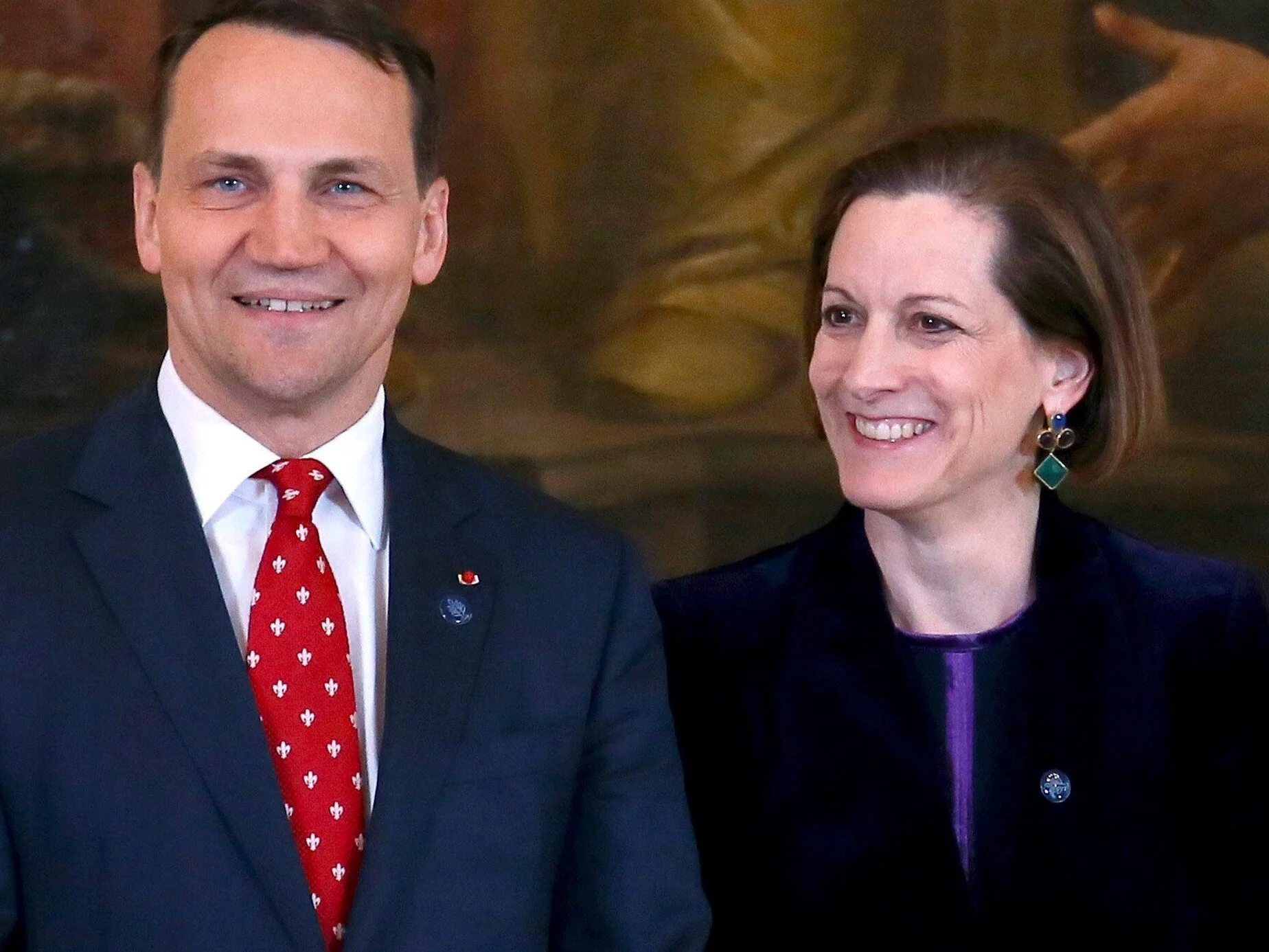 Radosław Sikorski i Anne Applebaum