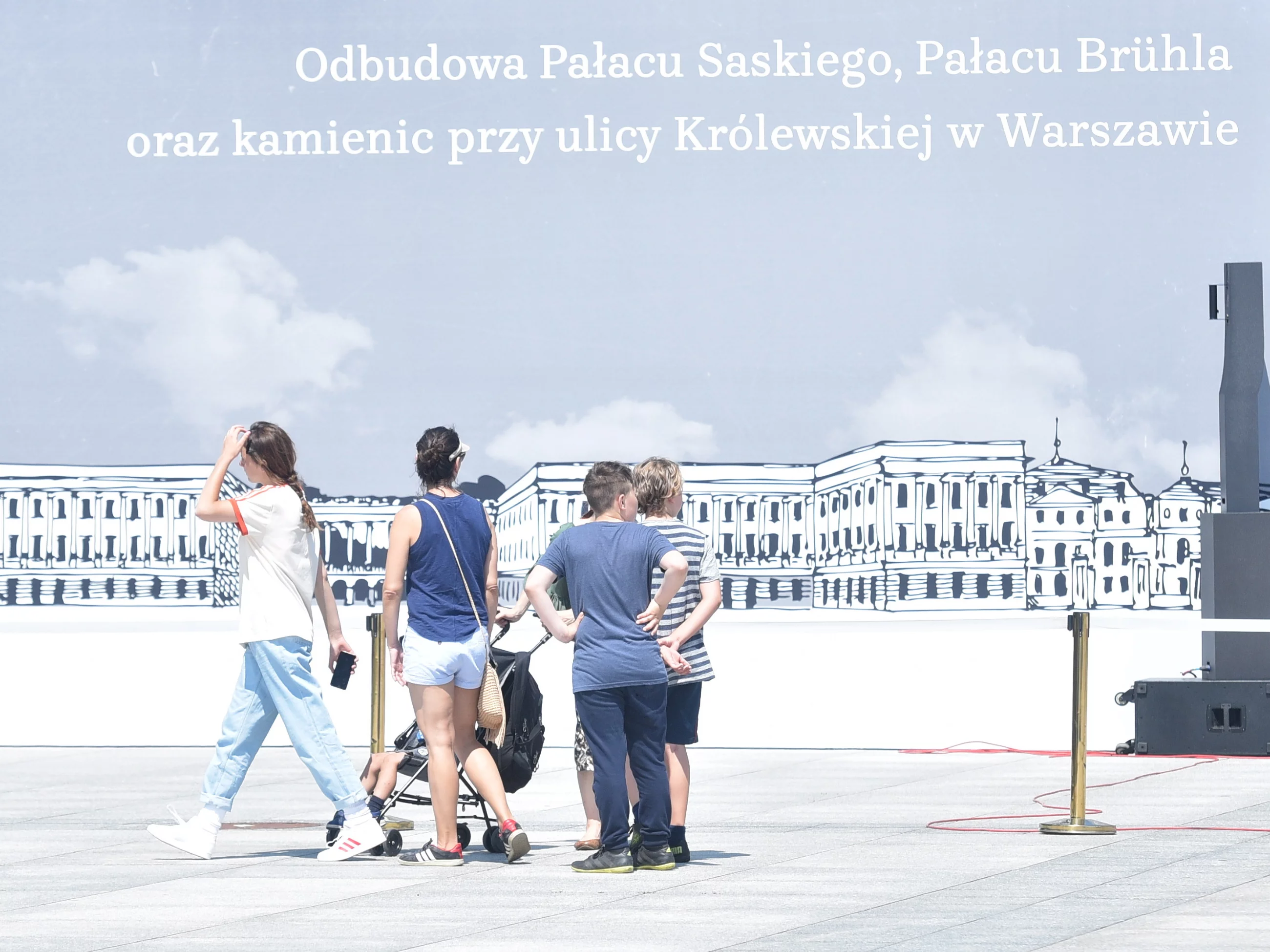 Wizualizacja odbudowy pałacu