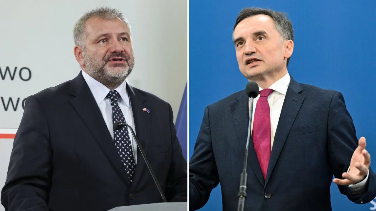 Waldemar Żurek i Zbigniew Ziobro