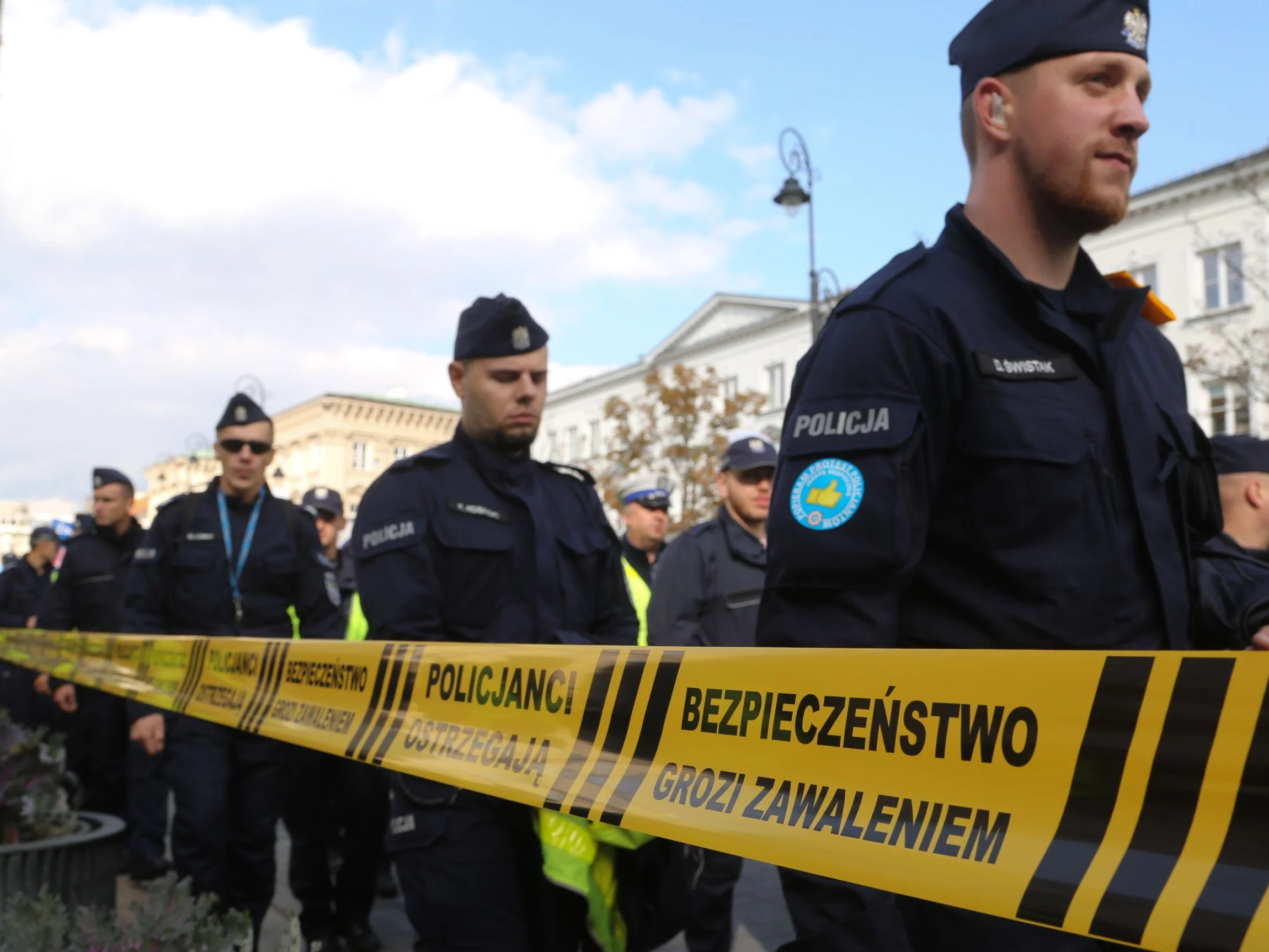 Protest służb mundurowych w 2018 roku