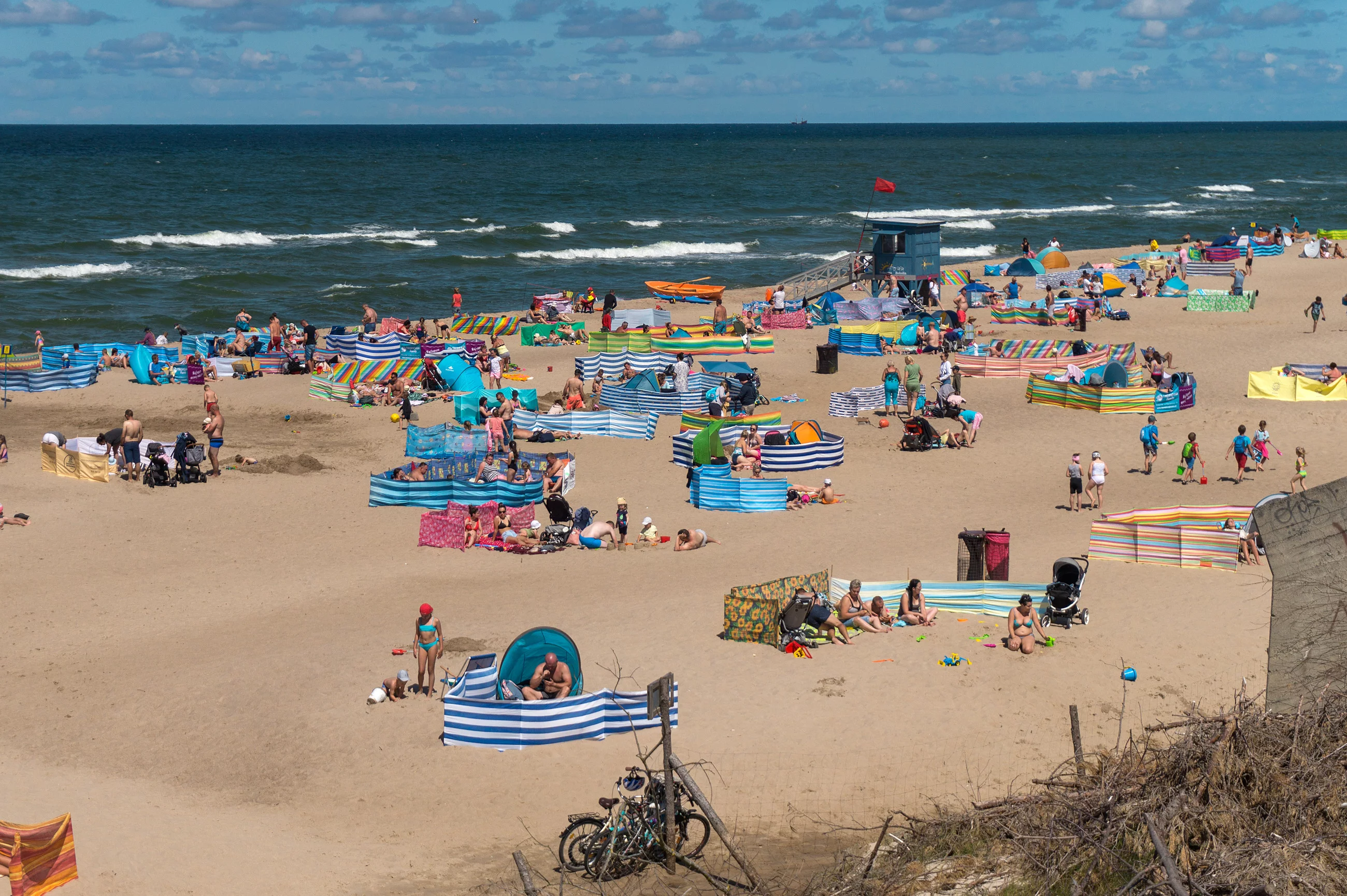 Plaża nad Bałtykiem