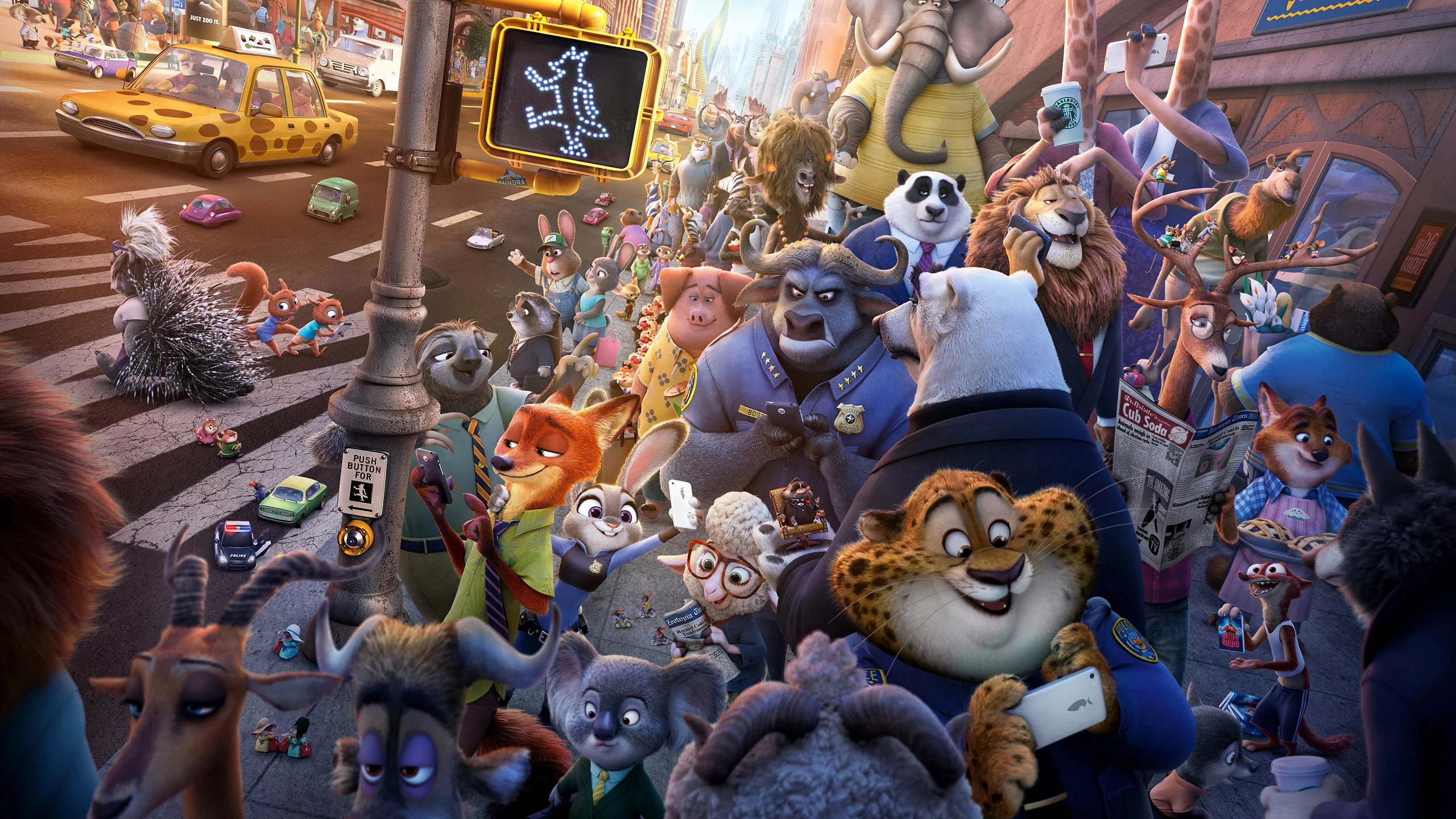 Kadr z filmu "Zwierzogród / Zootopia" (2016)