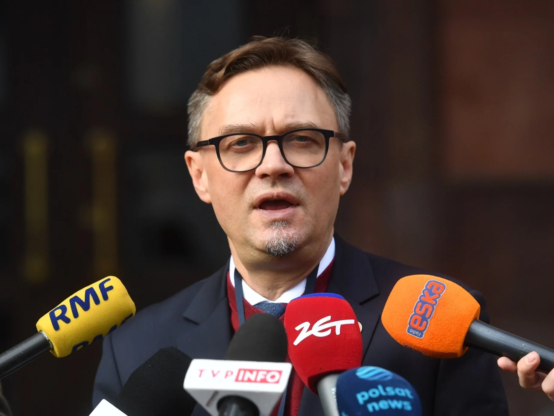 Rzecznik prasowy MSZ Paweł Wroński