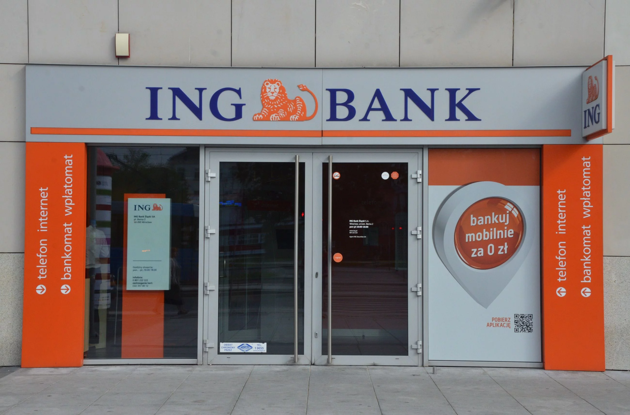 Bank ING, zdjęcie ilustracyjne